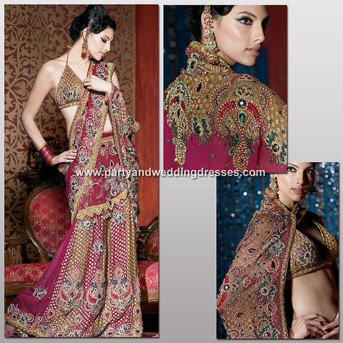 Latest Saree Blouse Styles and Cuts Marigold Events Indian Wedding 