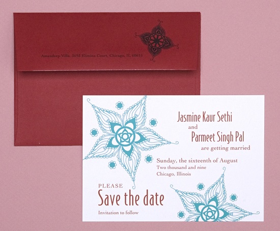 a starry night wedding invitations