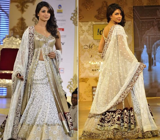 Many couture designers like Manish Malhotra are incorporating these 