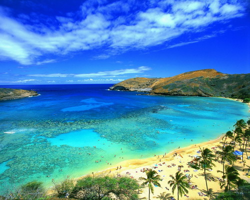 Hawaii is the number one most popular honeymoon destination in the world and