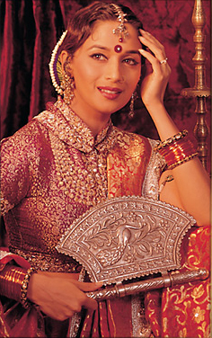 Madhuri Dixit Banarasi Sari